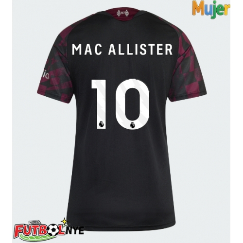 Camiseta Liverpool Alexis Mac Allister #10 Tercera Equipación para mujer 2026-27 manga corta